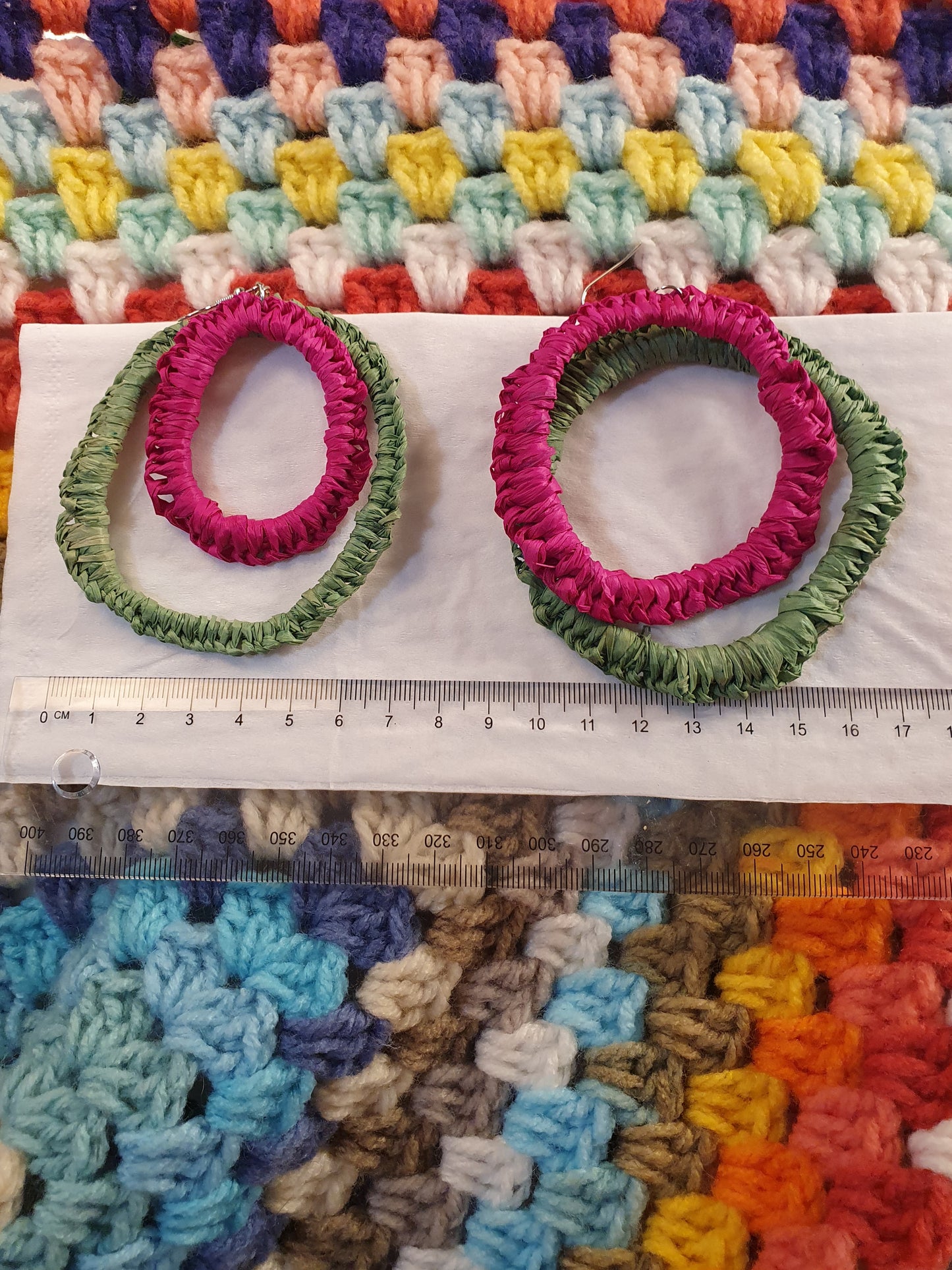 Cotton Candy and Clover Hoops